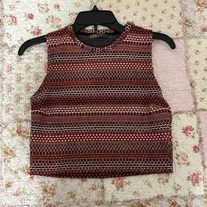 90s knitted tank top!